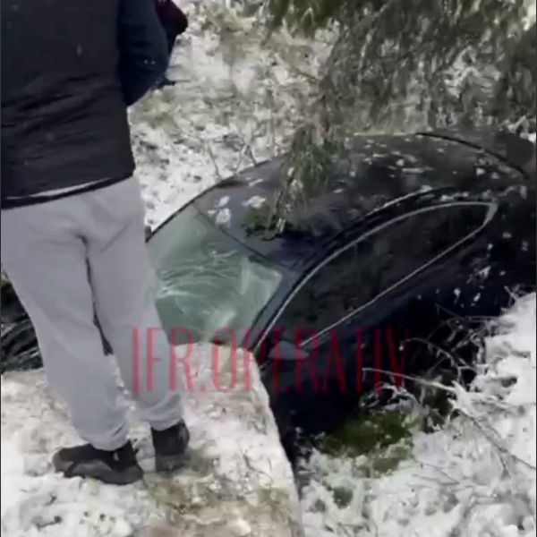 На Надвірнянщині автомобіль злетів з дороги 1