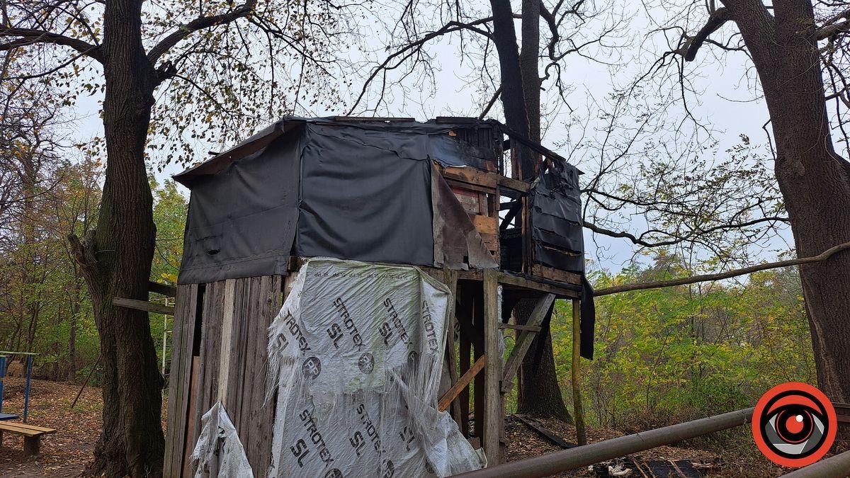 Ввечері 31 жовтня сталась пожежа на дитячому майданчику в селі Королівка 5