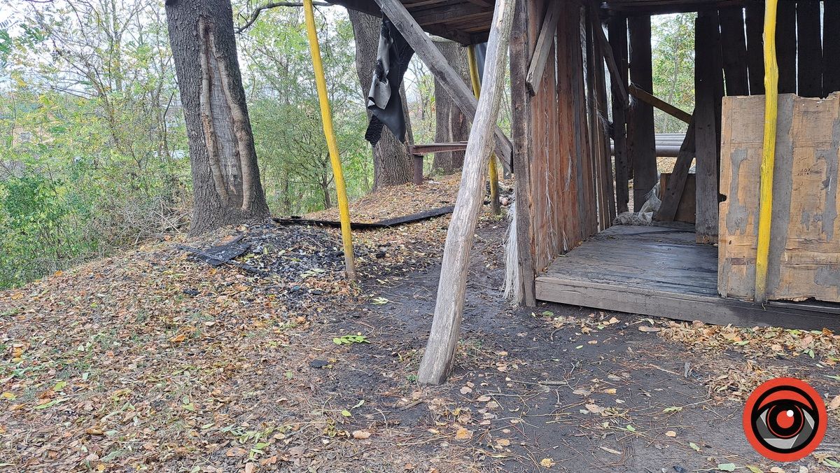 Ввечері 31 жовтня сталась пожежа на дитячому майданчику в селі Королівка 3