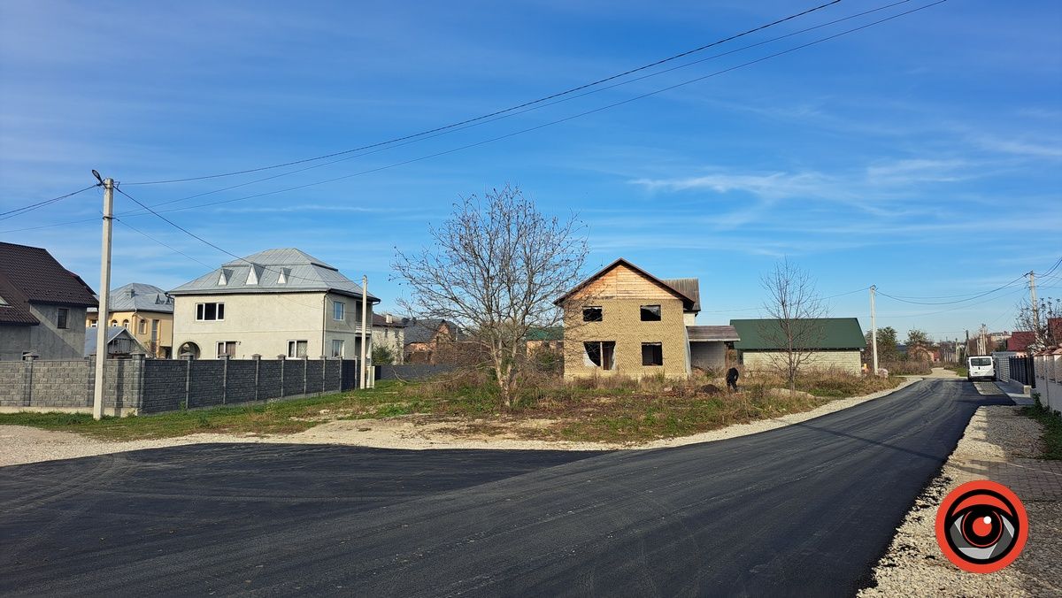 В мікрорайоні Миколайчука - сотні метрів свіжого асфальту