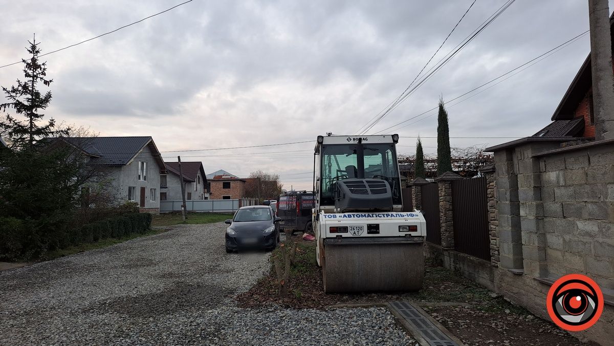 У Коломиї вул. Сарма-Соколовського "побачила" асфальт 4