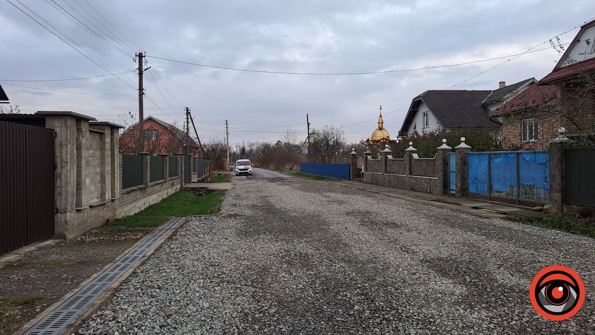 У Коломиї вул. Сарма-Соколовського "побачила" асфальт 3