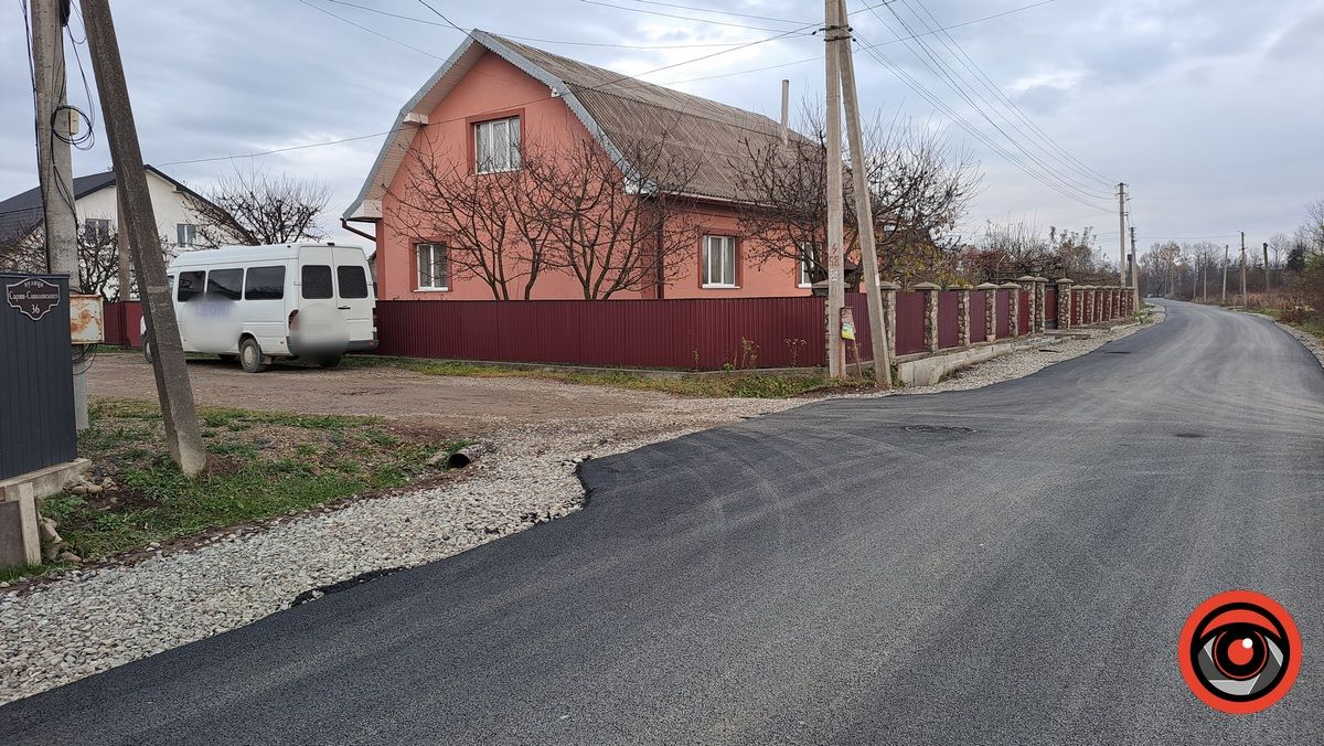 У Коломиї вул. Сарма-Соколовського "побачила" асфальт 2