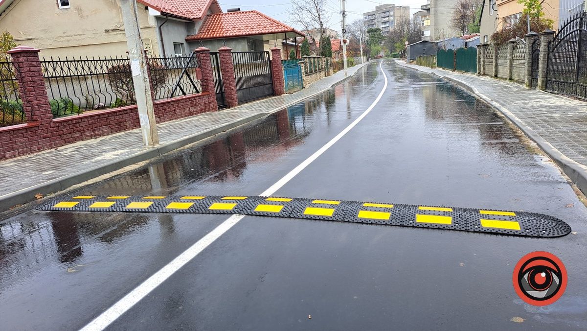 лежачі поліцейські вул. Шипайла Коломия