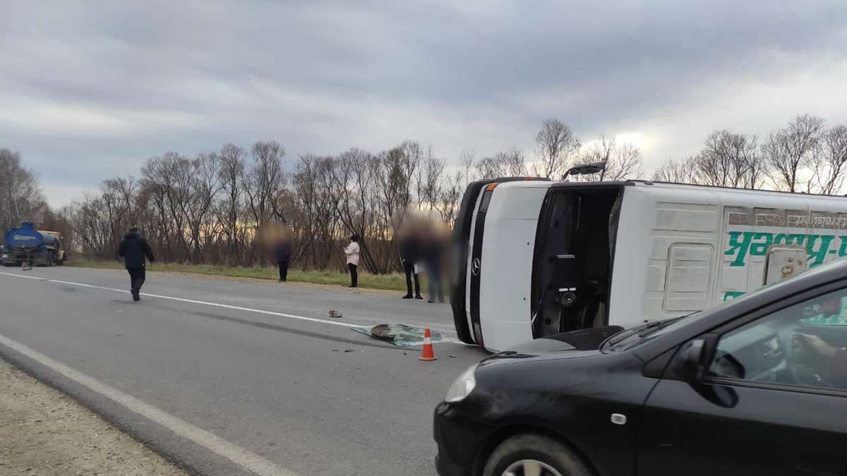 На автодорозі Н-10 на Прикарпатті зіткнулись вантажівка та автобус