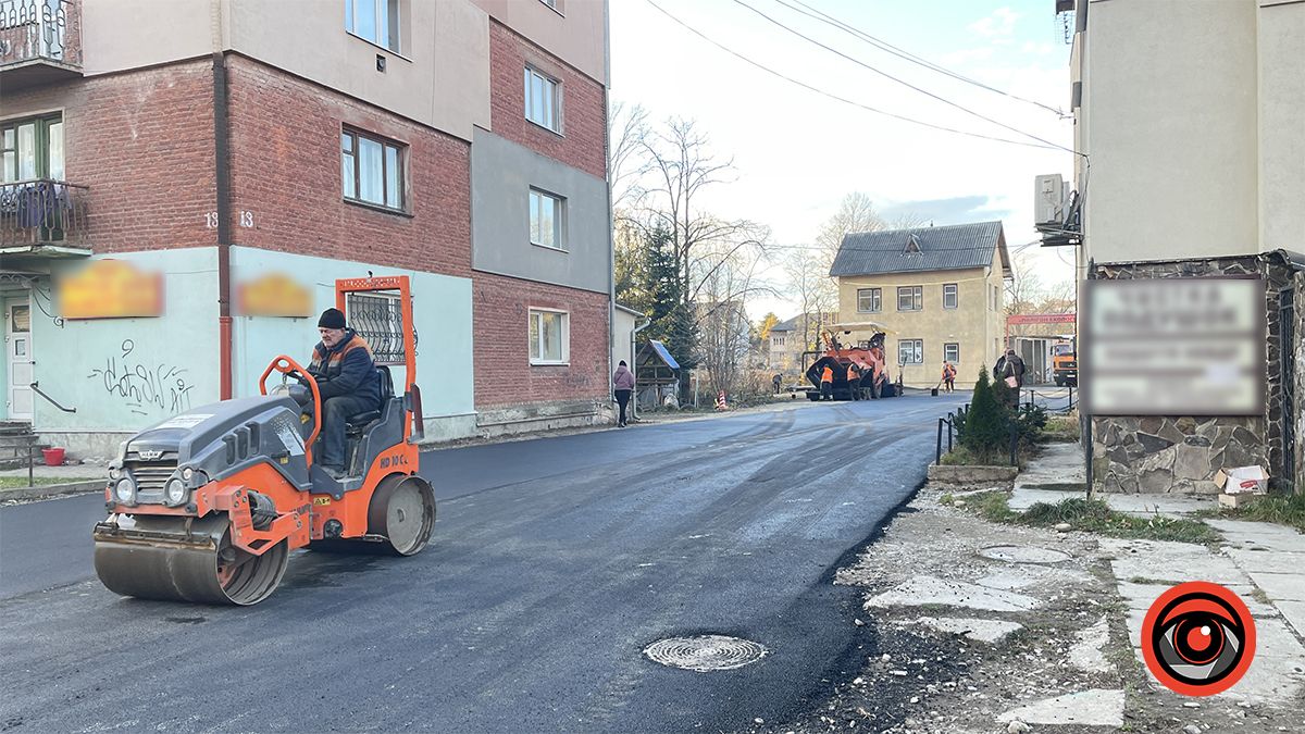 Комунальники заасфальтували проїзд до КП "Полігон Екологія" 1