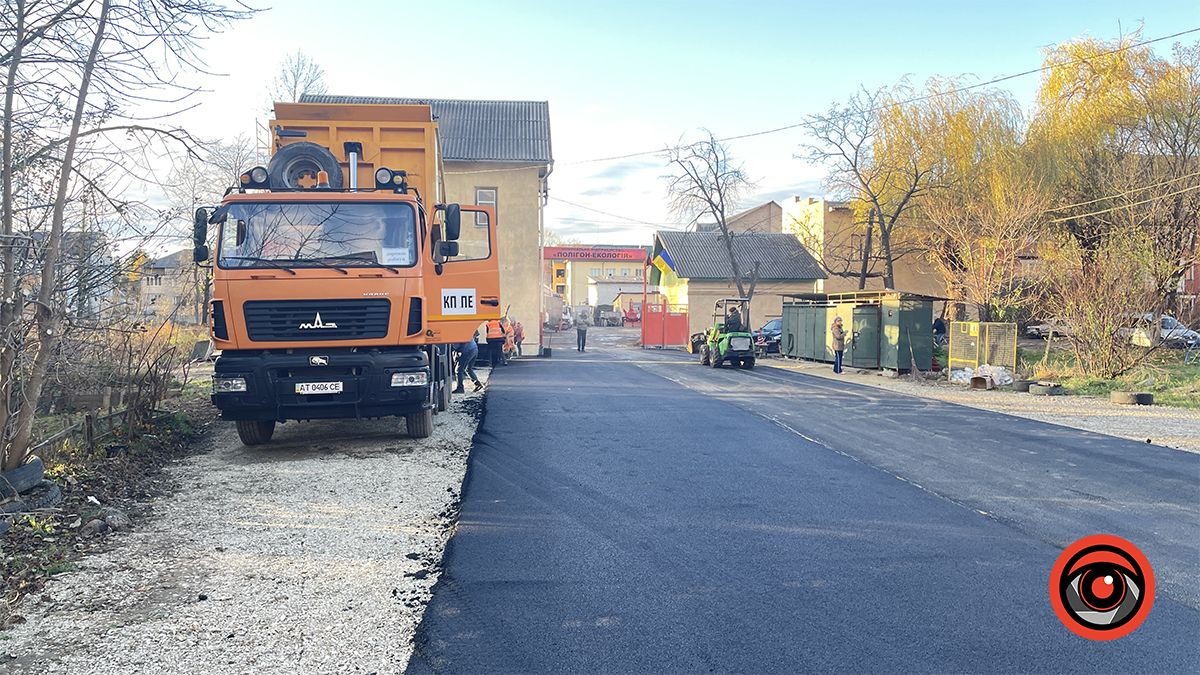 Комунальники заасфальтували проїзд до КП "Полігон Екологія" 3