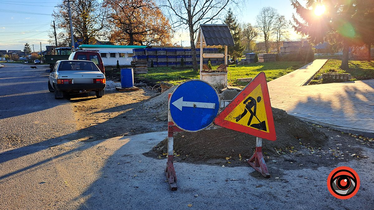 Скільки обійдеться новенька бруківка в центрі Гвіздця 14