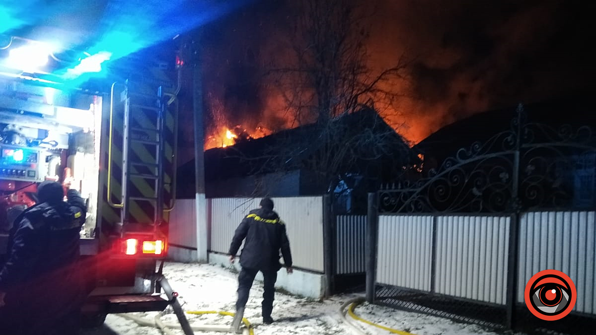 На Коломийщині палав будинок 1