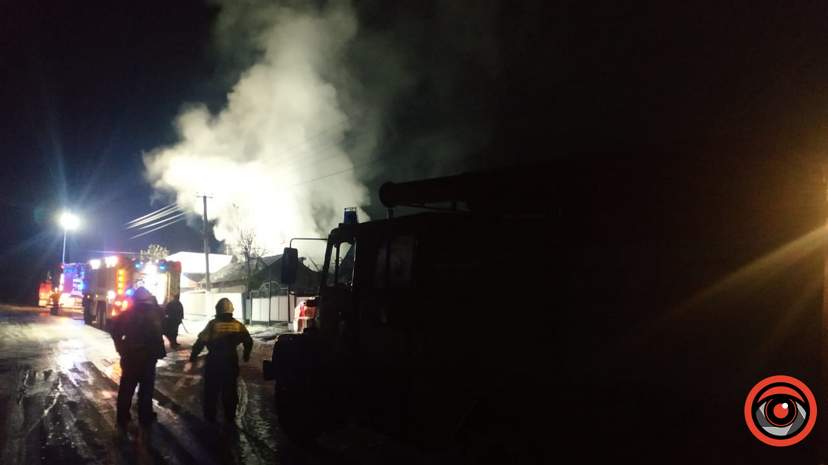 На Коломийщині палав будинок 2