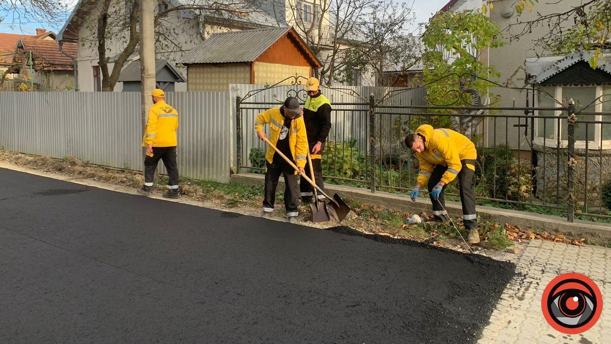 Ще одну вулицю приватного сектора в Коломиї заасфальтували за майже 1,5 млн грн 1