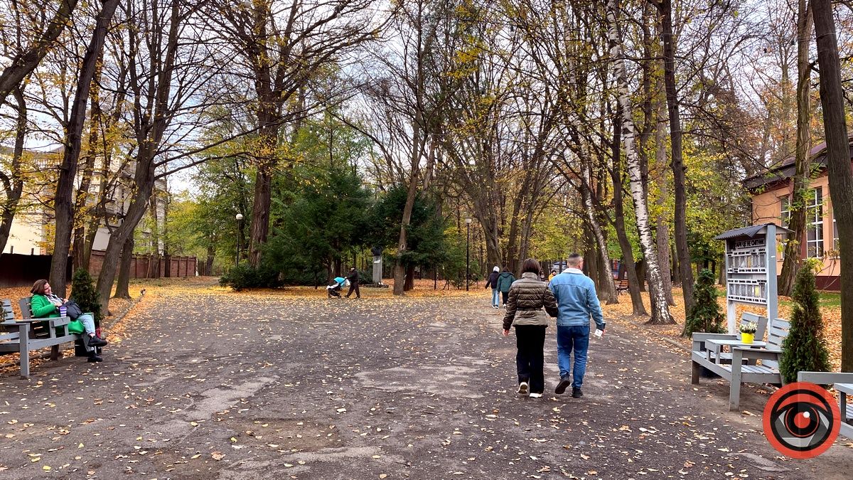Листопадовий мінор: фоторепортаж з міського парку Коломиї 6