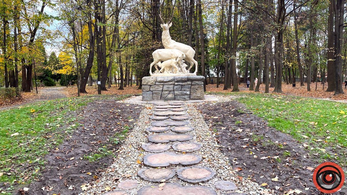 Листопадовий мінор: фоторепортаж з міського парку Коломиї 24