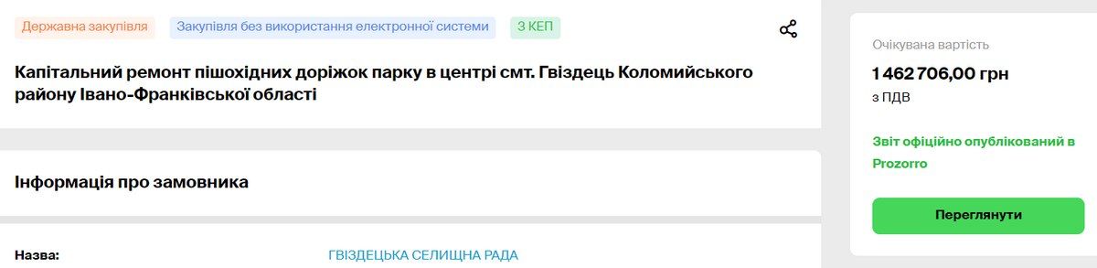 Скільки обійдеться новенька бруківка в центрі Гвіздця 1