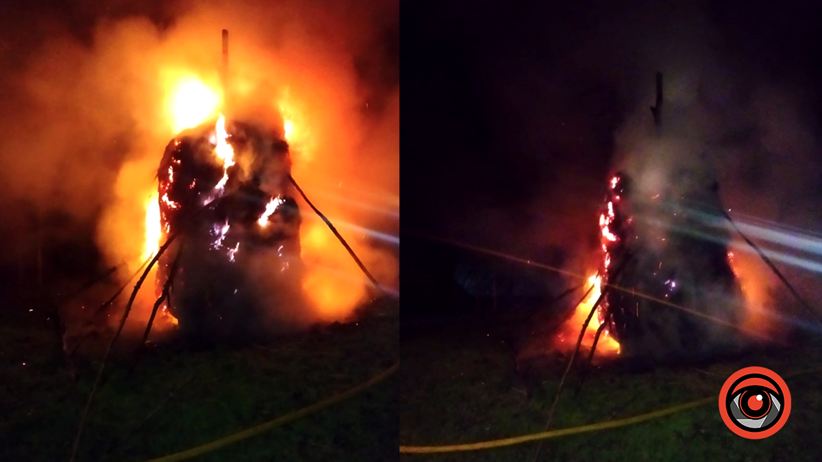 Ввечері 10 листопада рятувальники гасили пожежу у Матеївецькій ТГ