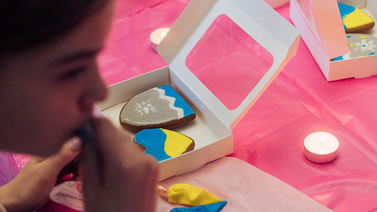 Чудова розвага для дітей та дорослих | Розпис пряників на майстер-класі Оксани Чабанюк 4