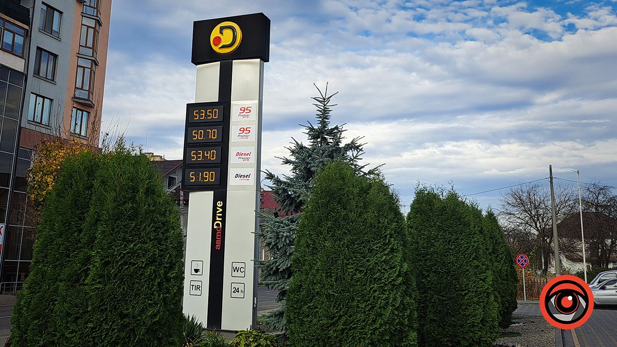 Які ціни на бензин, дизпаливо та автогаз на АЗС Коломиї на початку листопада 3