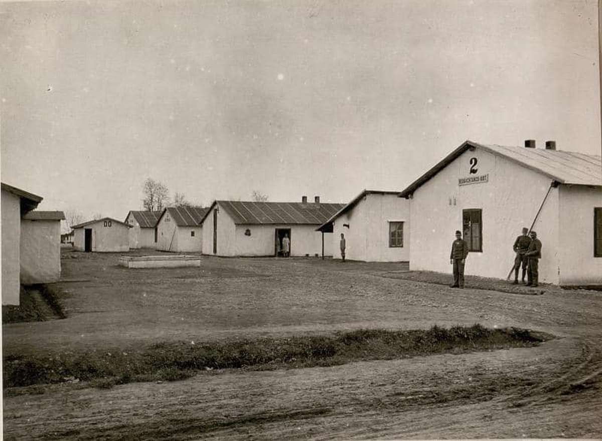 1917 р. Епідемічна лікарня в Коломиї.