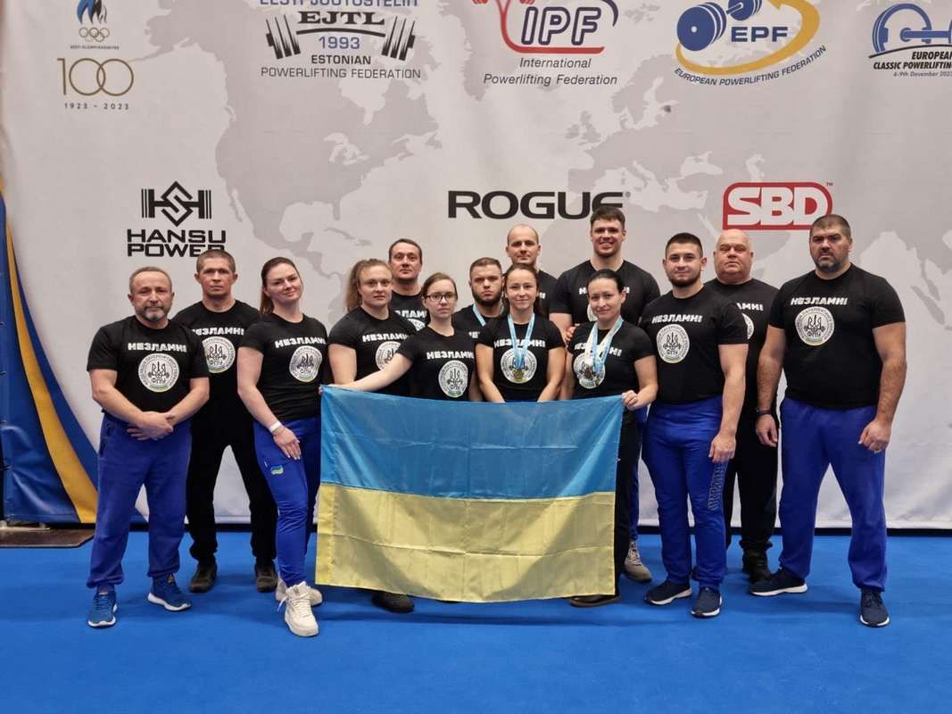 Пауерліфтер з Коломиї посів високі місця на чемпіонаті Європи 1