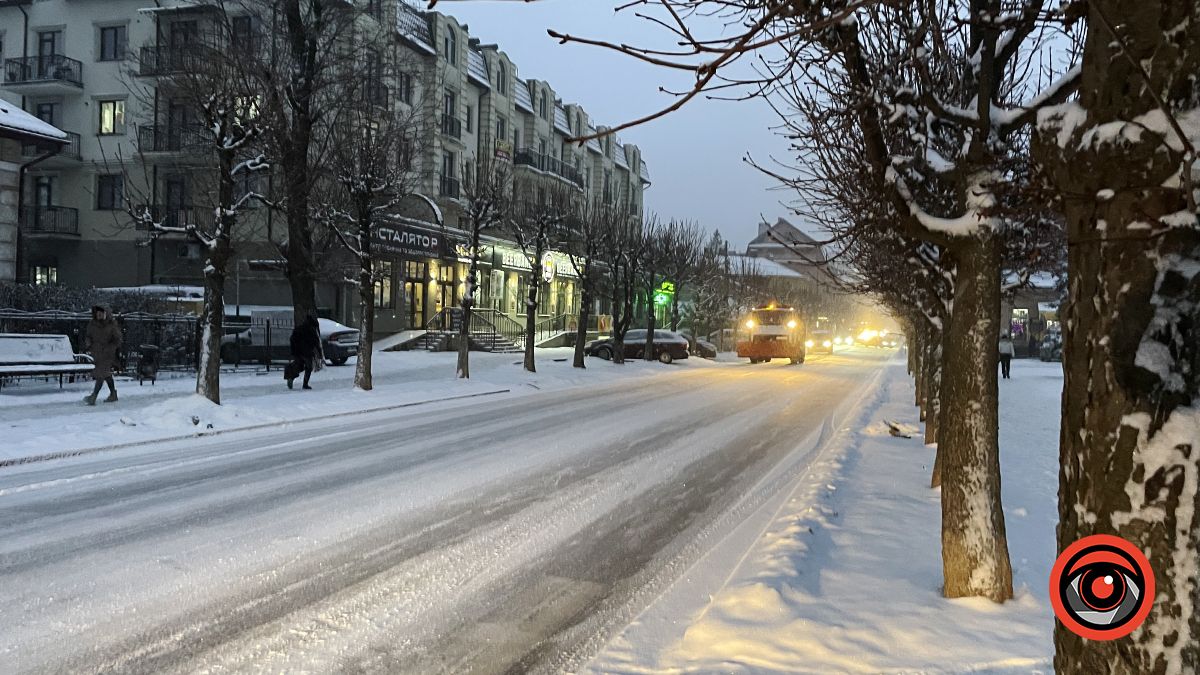 Як Коломия дає собі раду в хуртовину: дані  станом на вечір 7 грудня 4
