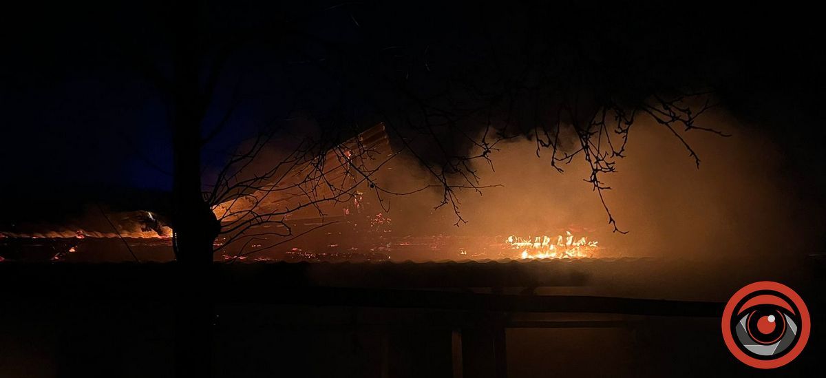 На Коломийщині горів житловий будинок 3