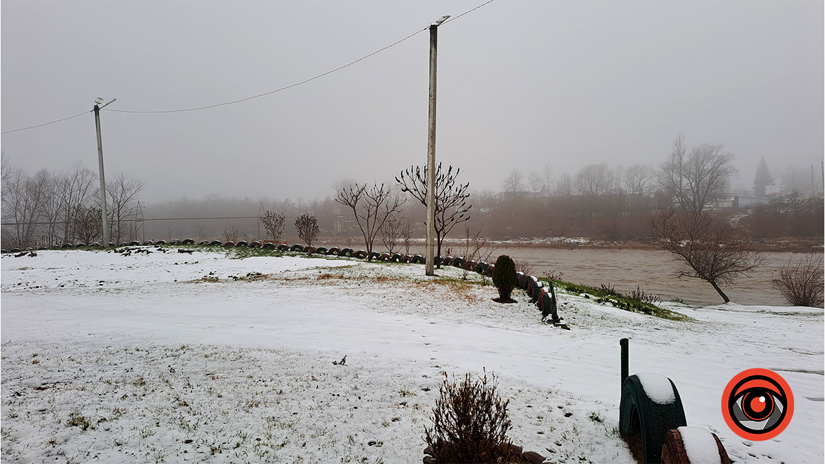 Який рівень води у Пруті після снігопаду 1