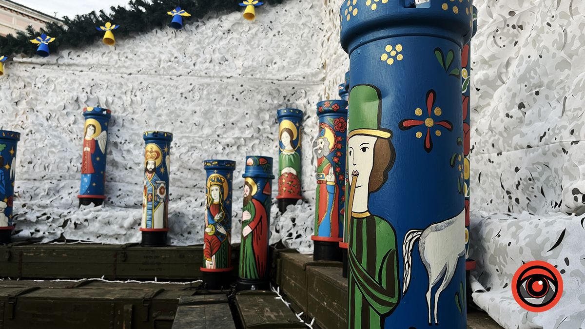 У центрі Коломиї відкрили особливу різдвяну шопку. Фоторепортаж 3