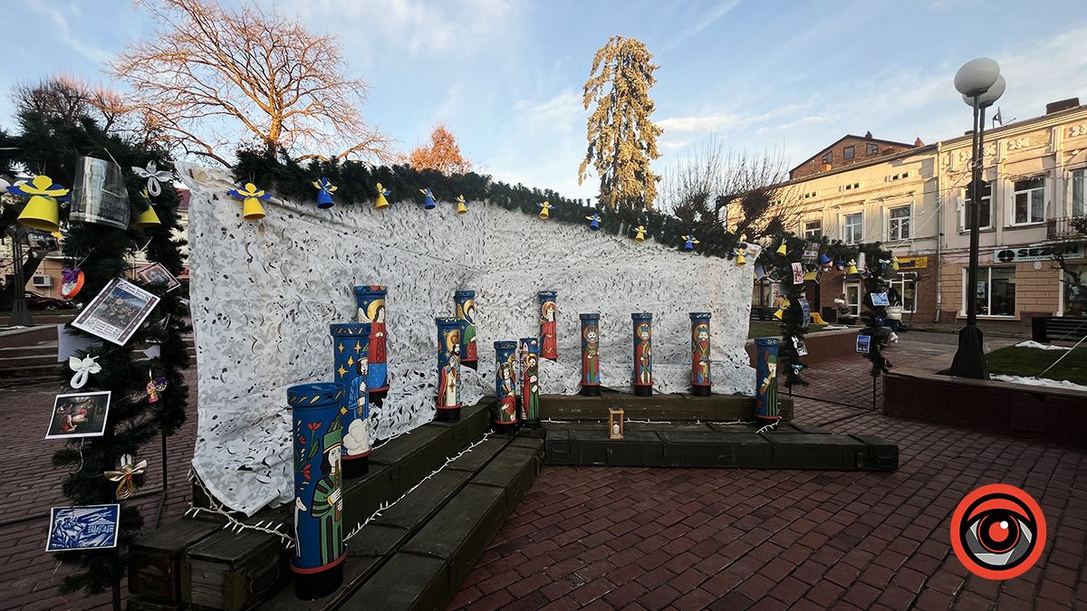 У центрі Коломиї відкрили особливу різдвяну шопку. Фоторепортаж 7