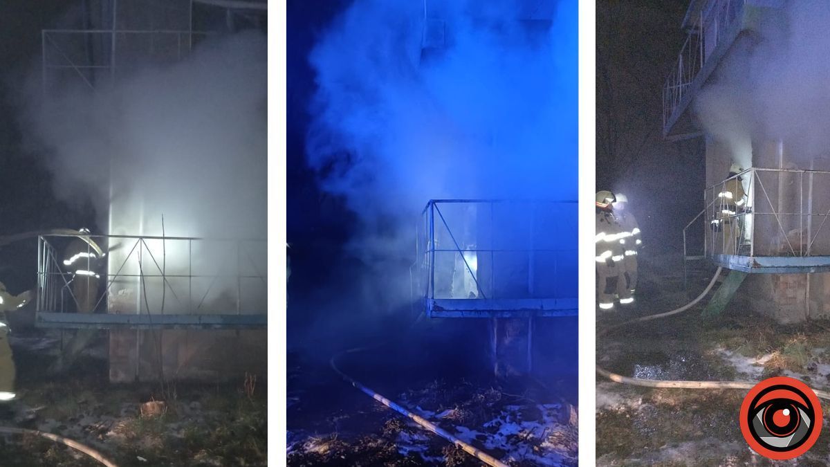 Вночі сталась пожежа на коломийському заводі КРП 1