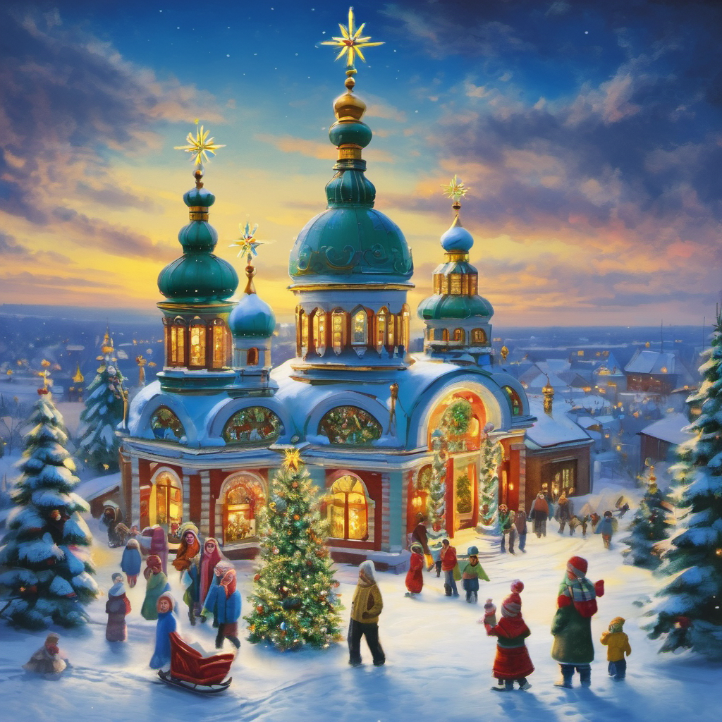 Як штучний інтелект уявляє різдвяну та новорічну пору в Україні 17