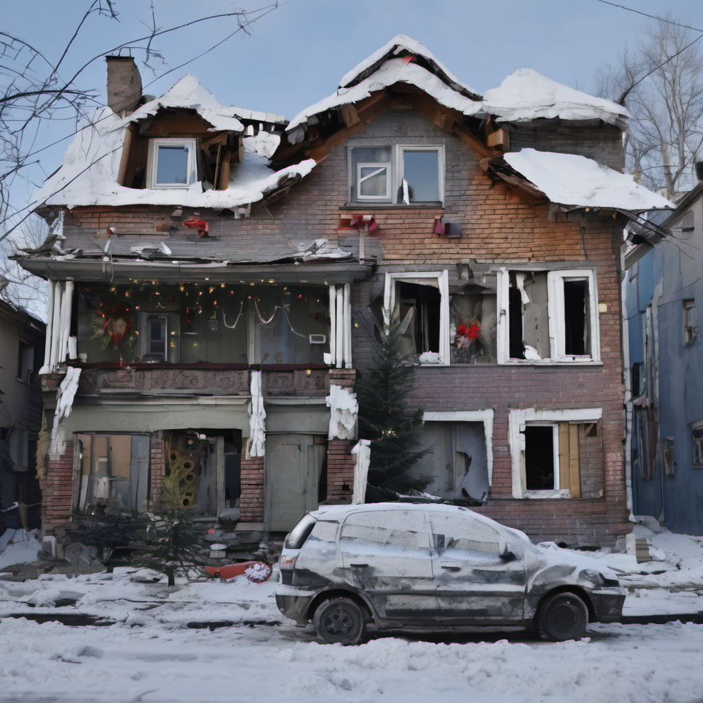 Як штучний інтелект уявляє різдвяну та новорічну пору в Україні 11