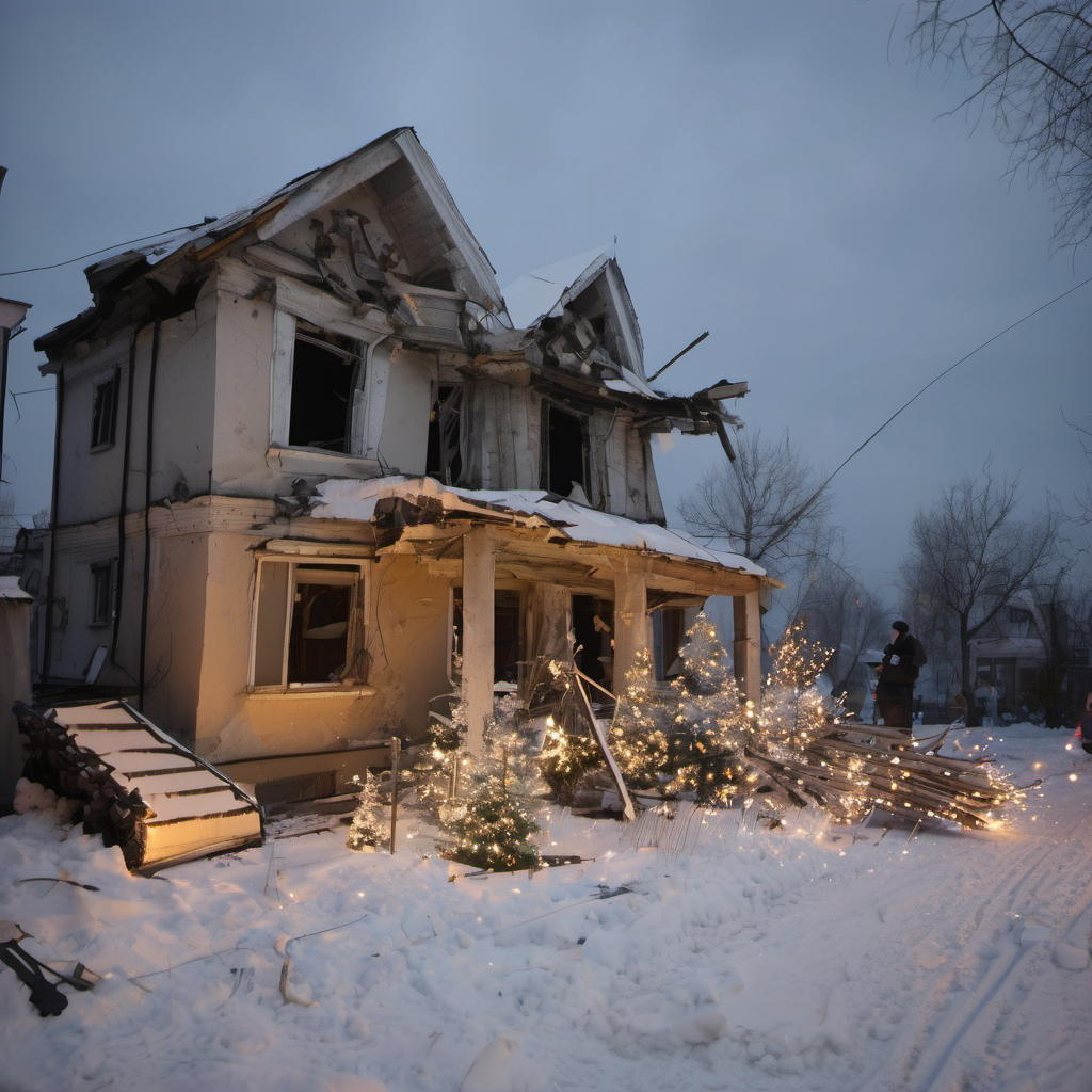 Як штучний інтелект уявляє різдвяну та новорічну пору в Україні 2