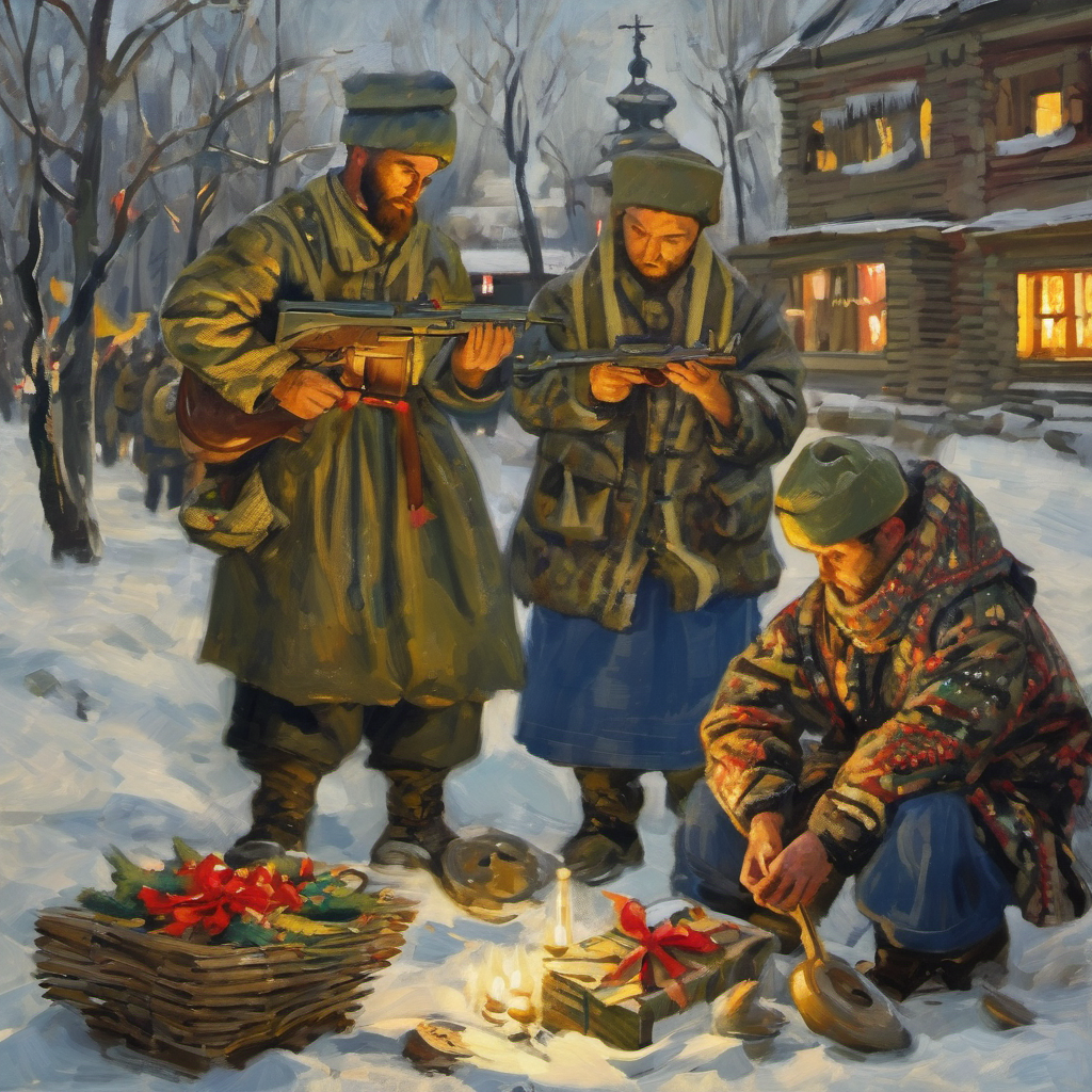 Як штучний інтелект уявляє різдвяну та новорічну пору в Україні 6