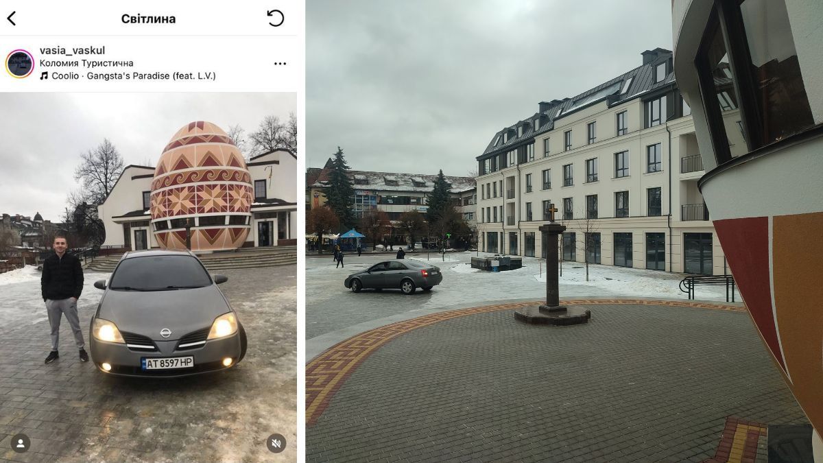 Гонорове селфі: юнак похвалився фото з автівкою під Писанкою і сам себе видав поліції