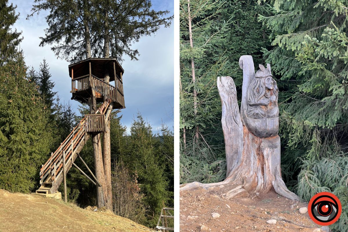 Оглядова вежа у Верховині: фоторепортаж 2