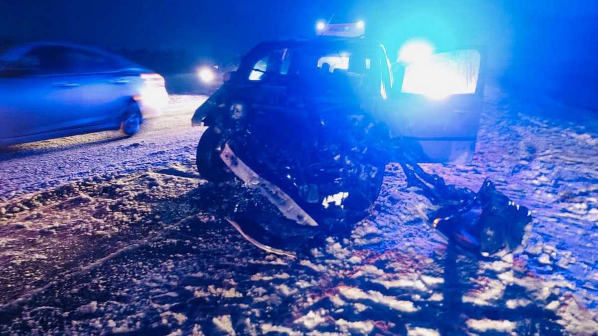 7 січня на дорогах Прикарпаття в ДТП постраждало 4 особи 3