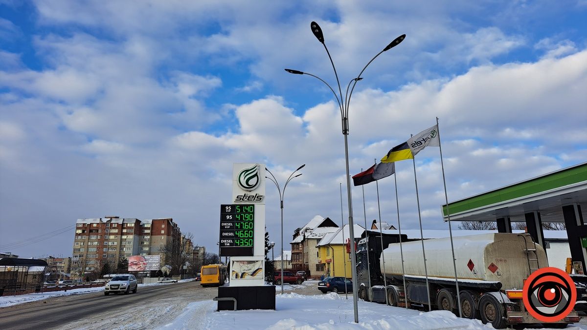 Які ціни на АЗС Коломиї 12 січня 5