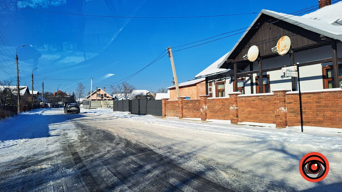 вул. Довбуша, частково розчищена