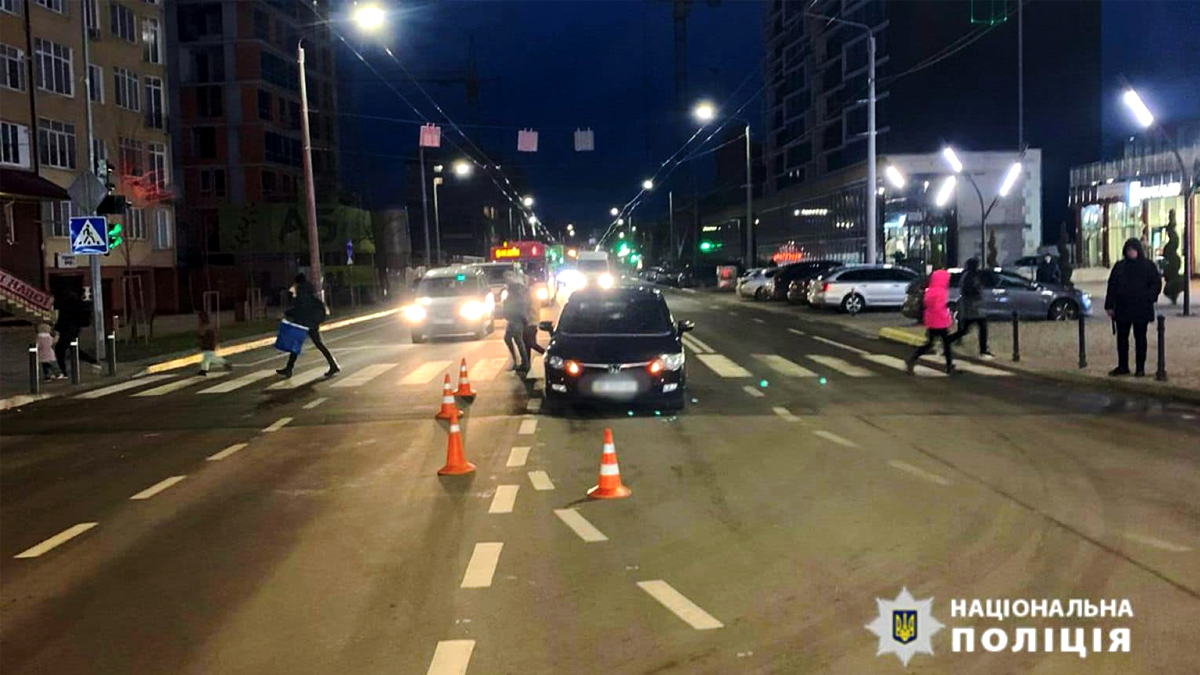 Мешканець Коломийщини збив пішохода на одній з вулиць Івано-Франківська