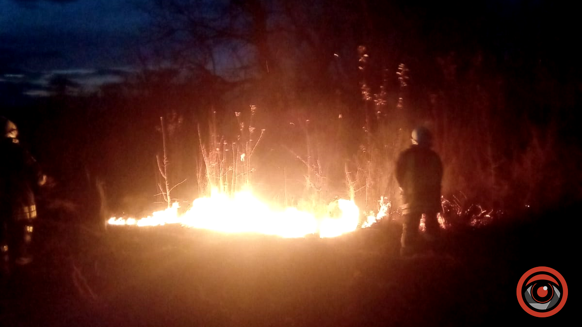 Дві пожежі сухої трави стались 3 січня на Коломийщині 4