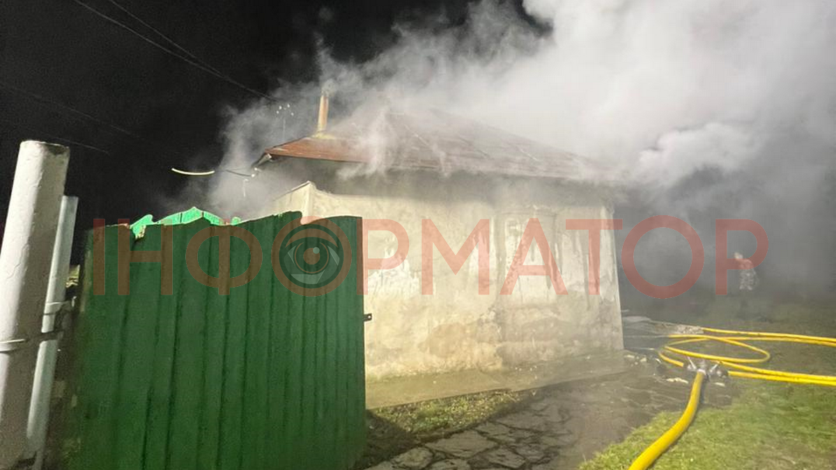 Вночі на Коломийщині горів житловий будинок