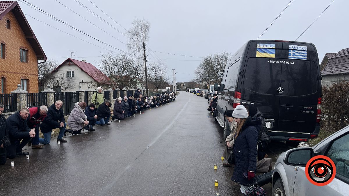 У Воскресинцях зустріли полеглого Олександра Настащука 1