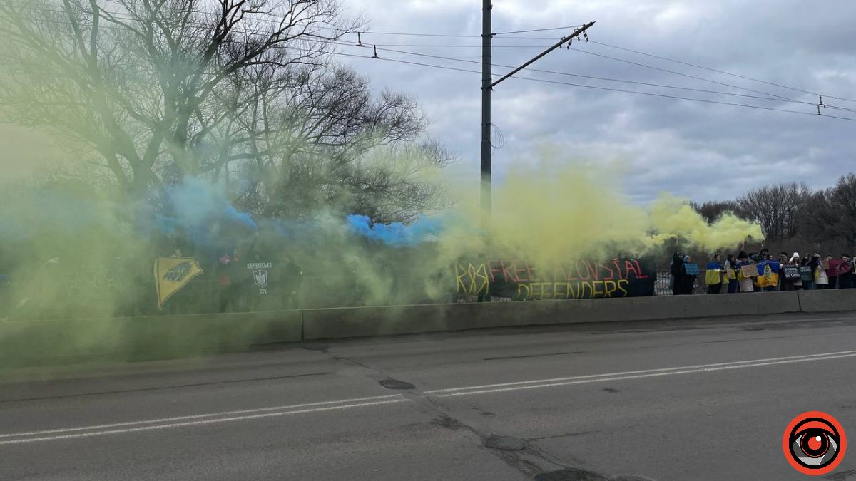 В Івано-Франківську вкотре відбулася акція на підтримку полонених воїнів 6