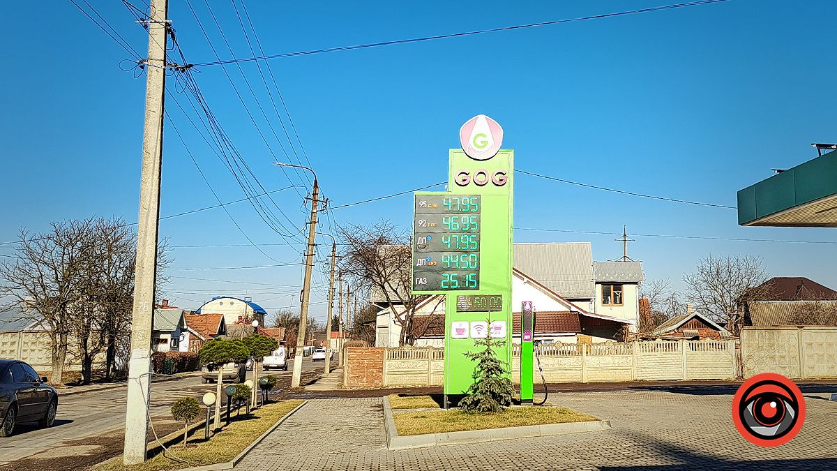 Яка вартість пального у Коломиї в перший день лютого 1