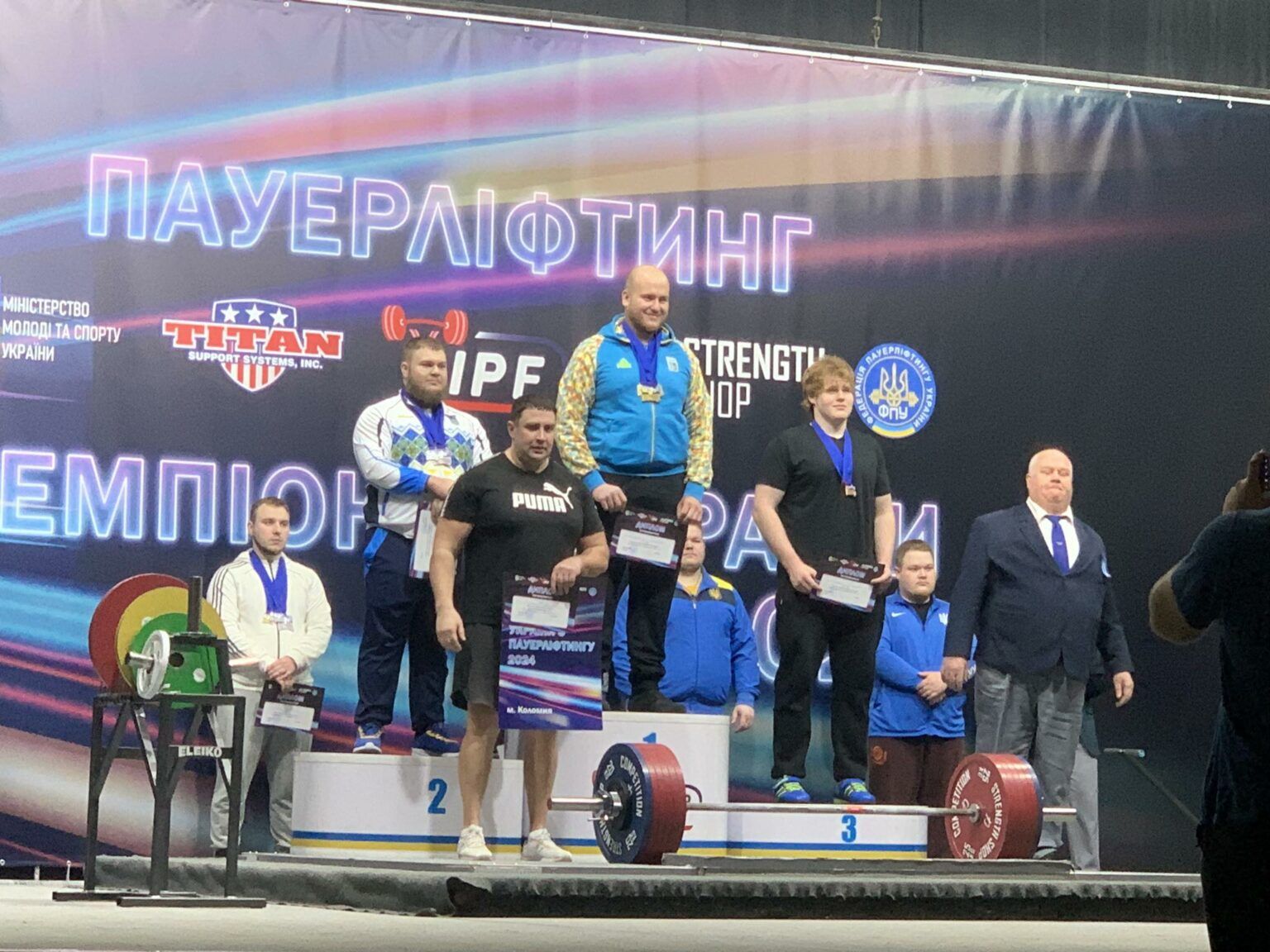 Студенти з Коломиї посіли призові місця на чемпіонаті України з пауерліфтингу