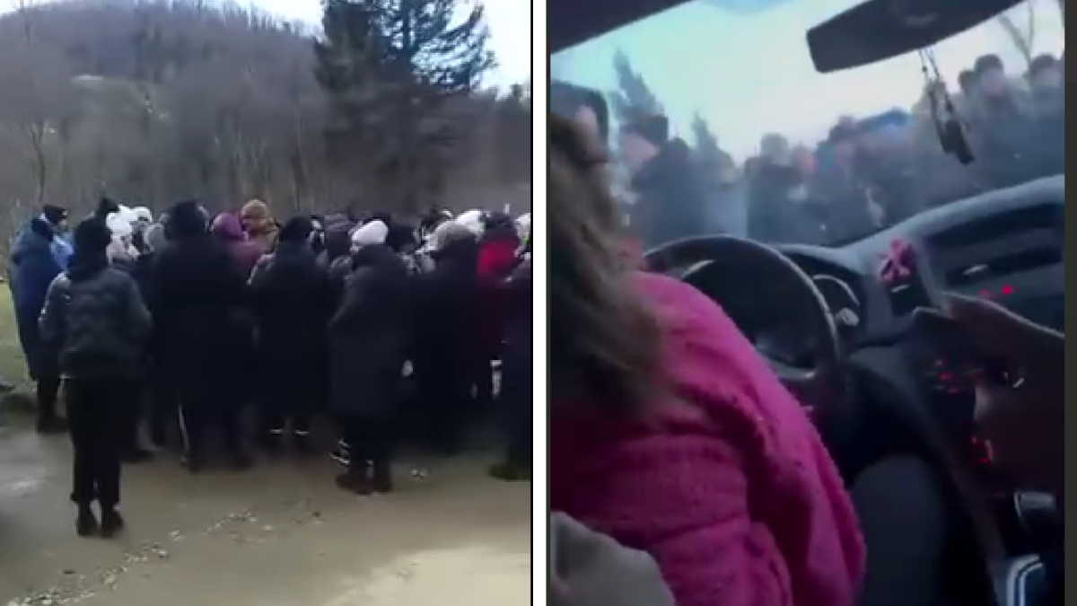 Чоловіків - під спідницю? У Космачі селянки виривали волосся жінці та побили дівчинку 6 років | ВІДЕО 1