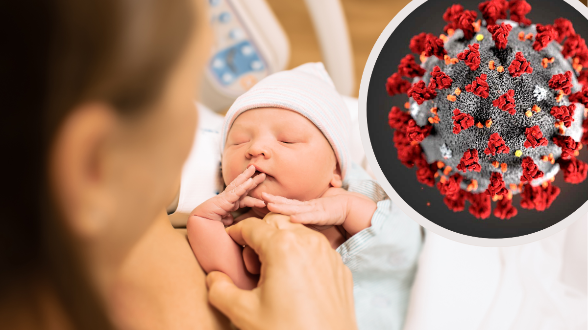 На Прикарпатті у новонародженної дитини виявили новий штам коронавірусу “Дженні”