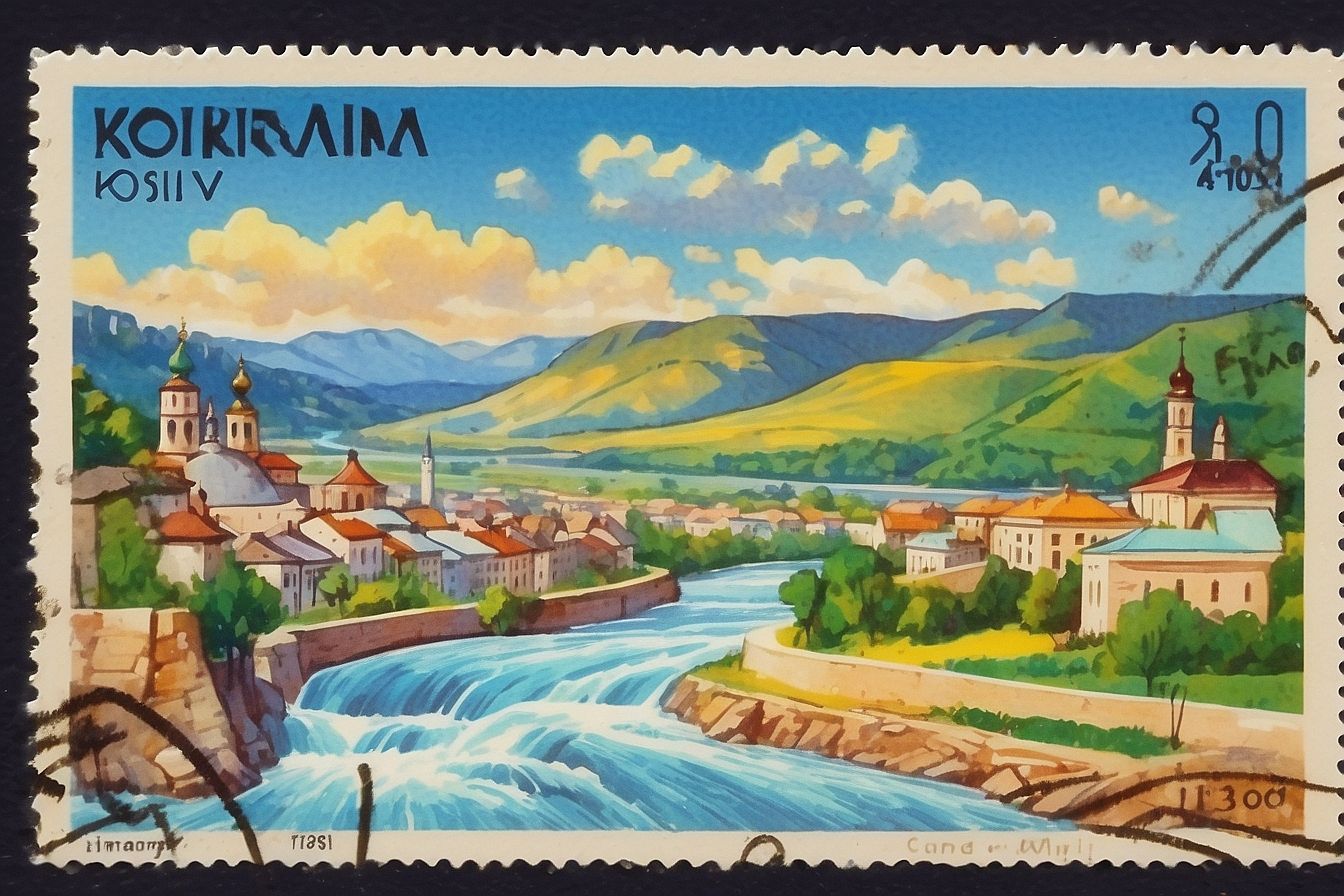 Зображення Косова, згенероване ШІ