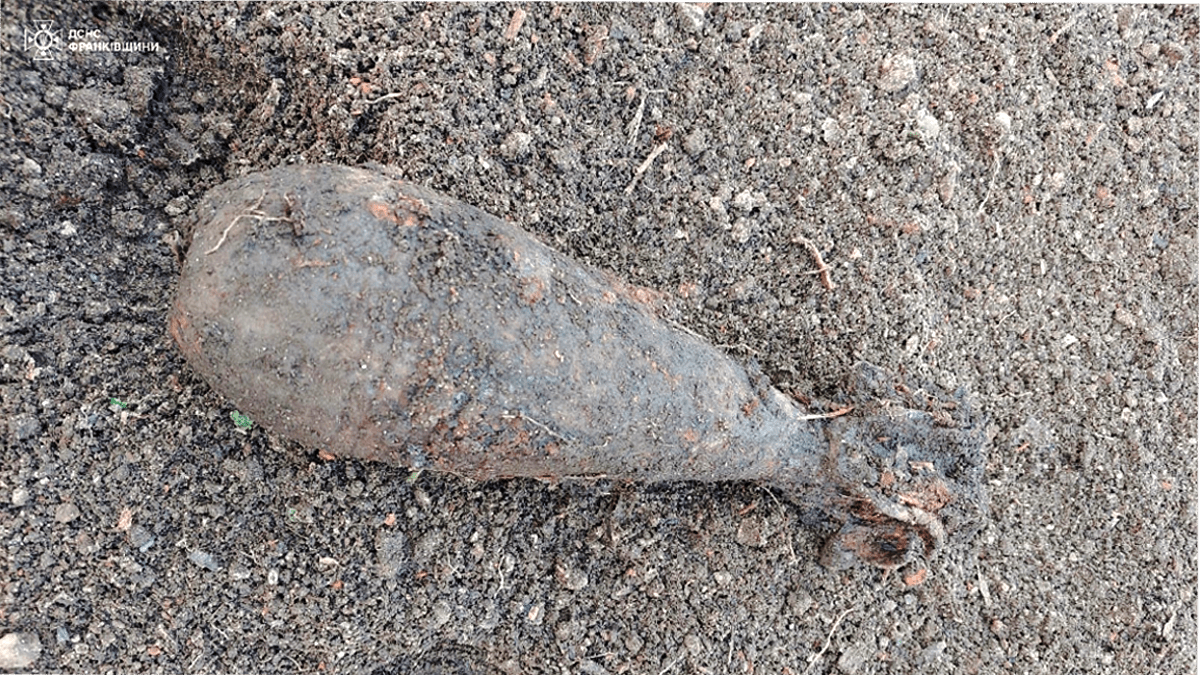 В Коломиї піротехніки знайшли та знешкодили 4 снаряди часів ІІ Світової війни 1