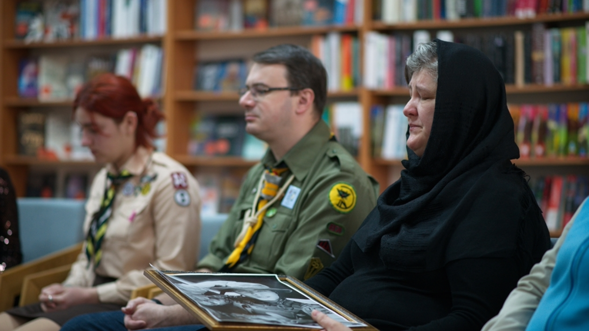 Сім’ї загиблого пластуна-військового Романа Попадинця вручили “Залізний Пластовий Хрест” 1